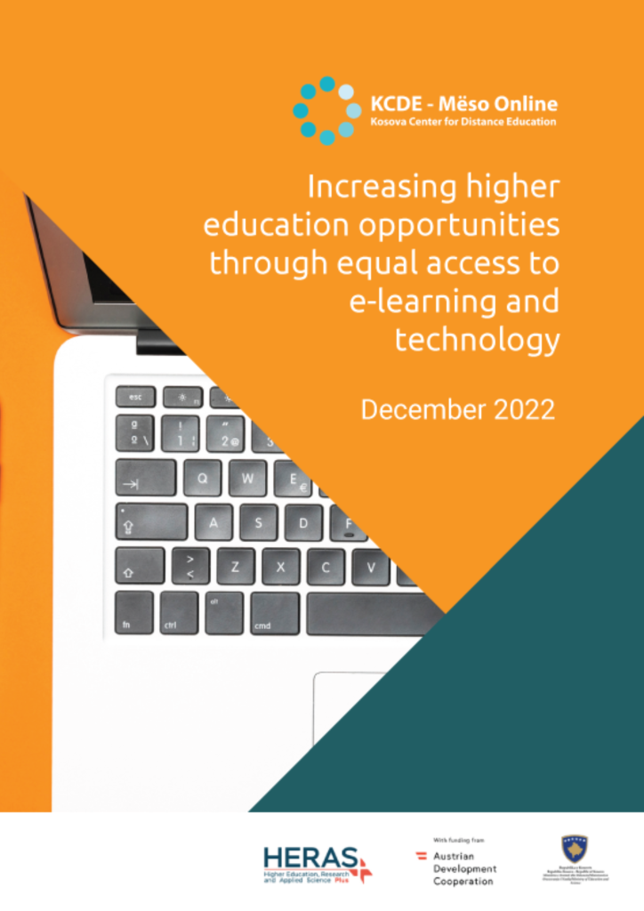 Increasing higher education opportunities through equal access to e-learning and technology​